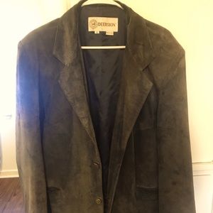Deerskin Brand blazer leather vintage - Unique !